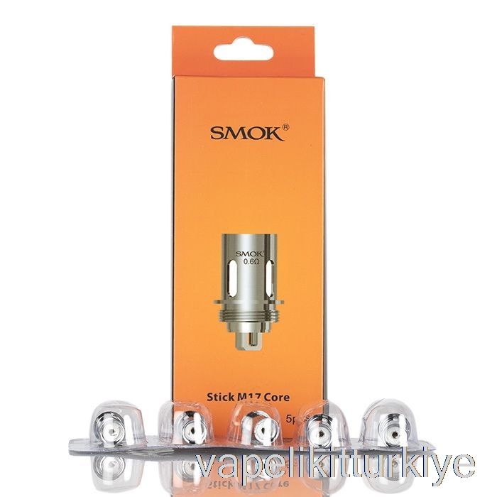 Vape Elektronik Sigara Smok Stick M17 Yedek Bobinler 0.6ohm çift çekirdekli